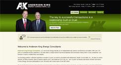Desktop Screenshot of akenergyadvisors.com