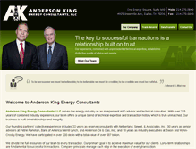 Tablet Screenshot of akenergyadvisors.com
